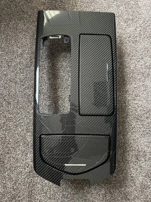 Consola central Maserati Ghibli Quattroporte original OEM de fibra de carbono 14-18 Foto 1 de 4