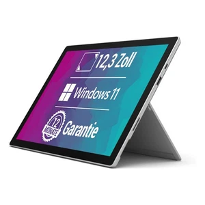 Tablet Microsoft Surface Pro 7 Core i5-10.Gen 12,3" 8GB RAM 256GB SSD W11 Platino - Imagen 1 de 6