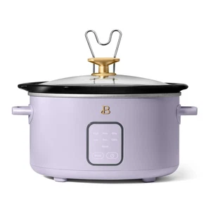 Espositore Slow Cooker Porcini Taupe di Drew Barrymo tutti i colori disponibili coperchio vetro - Foto 1 di 15