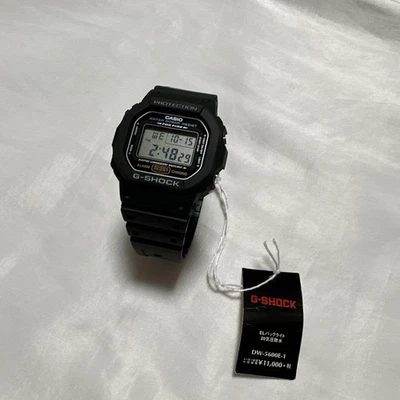 Casio G-Shock DW5600E-1 классический цифровой часы 20ATM водостойкий б/у - Изображение 1 из 4