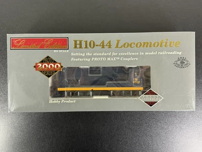 NIB  HO Scale PROTO 2000 H10-44 DCC Sound Diesel Locomotive New Jersey CNJ #9706 - Image 1 of 4