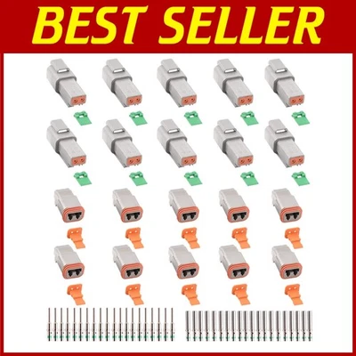10 Sets  2 Pin Connector - Waterproof Electrical Wire - Image 1 of 4