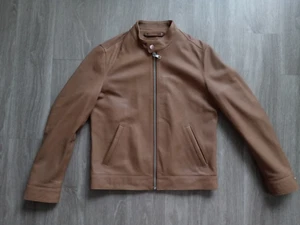 Thursday Leather Jacket – Tobacco –Men's Small Athletic Fit - Imagen 1 de 9