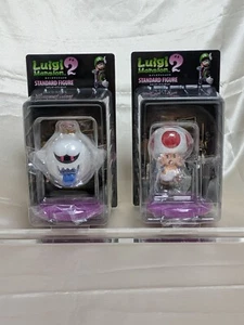 Luigi's Mansion 2 Set of 2 King Boo, Kinopio New Figures Shipped from Japan - Picture 1 of 16