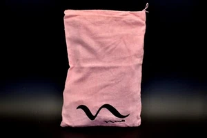 Vintage Nina Shoe Dust Bag,Pink,Flannel,Drawstring,12"x9" - Picture 1 of 2