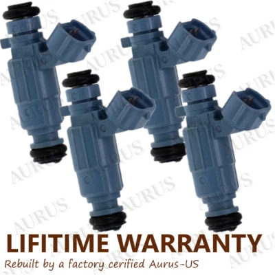4 injetores de combustível OEM Hyundai para 99-06 Hyundai Sonata Kia Optima Magentis - Imagem 1 de 4