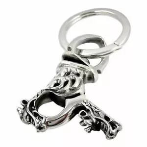 Schlüsselanhänger Drachen Sterlingsilber - Bild 1 von 2