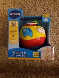 VTech Wiggle and Crawl Ball Educational Lights Songs Toy Baby 6-36 Months - Picture 1 of 6