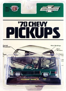 2024 M2 Machines 1:64 Mijo 1978 Chevrolet Silverado 30 🟩 grün 🟩 HS48 24-16 - Bild 1 von 11