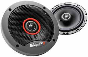 MB Quart FKB 116 Formula Series 6.5" Slim Mount 2-Way Coaxial Car Audio Speakers