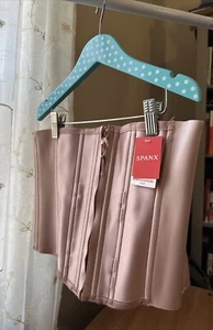 SPANX Under Sculpture Cameo Blush Nude Waist Cincher Corset Womens M - Picture 1 of 3