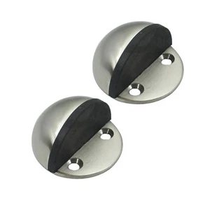 Oval Türstopper Gebürstet Türstopper Boden Türpuffer Türstopper Neu - Bild 1 von 2