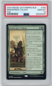 Inkeeper’s Talent R 0180 Foil - Bloomburrow 2024 MTG Magic Card - PSA 10 - Picture 1 of 2