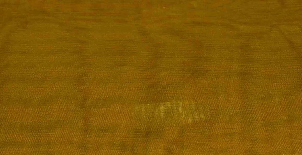 DARK GOLD Crystal Organza Fabric 60" High Quality Sheer Draping Party Wedding - Image 1 of 1