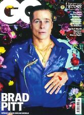 UK GQ Magazine, Brad Pitt, Daisy Edgar-Jones, Rowan Atkinson, July/Aug 2022