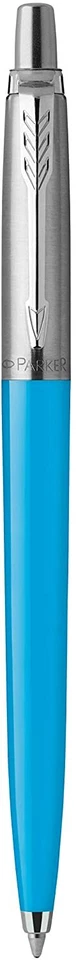 Bolígrafo Parker Jotter acero inoxidable y azul cielo hecho en Francia nuevo 212310 Foto 1 de 1