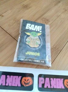 Bam Junior Exclusive Star Wars The Mandalorian Grogu The Child Enamel Pin - Picture 1 of 2