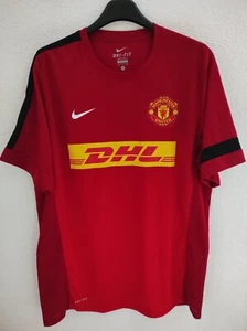 MANCHESTER UNITED 2012-2013 DHL camiseta shirt trikot maillot maglia XL - Picture 1 of 5