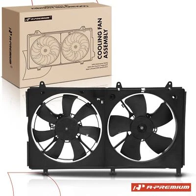 Conjunto de ventilador de refrigeración doble radiador con cubierta para Mitsubishi Galant 2004-2012  Foto 1 de 4