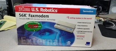 3Com US Robotics 56K Faxmodem V.90  Model: 5686  ~!~ NEW ~!~ - Image 1 of 3