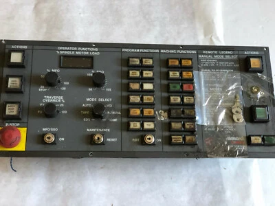 PANEL OPERADOR MONARCH CORTLAND M10547-2,M10056 4 VMC,A16B-2200-0660/05A,TJ Foto 1 de 4