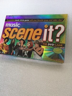 Music Scene It  DVD Board Game Family Friends Party New Sealed  - Image 1 of 4