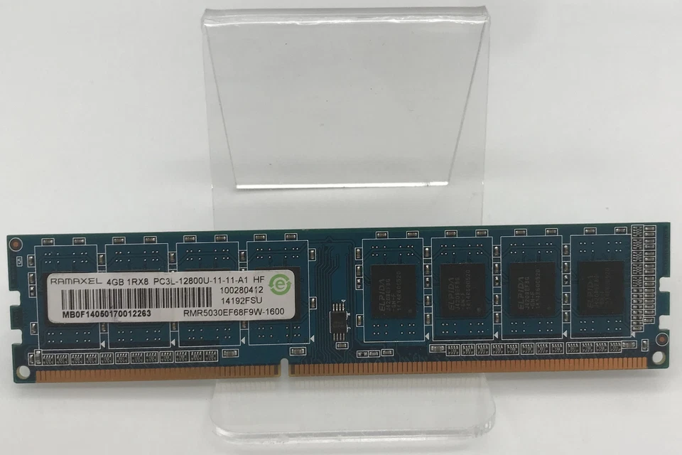 Genuine Ramaxel 4GB UDIMM PC3L-12800U DDR3 1333MHz RAM RMR5030EF68F9W-1600 - Image 1 of 1