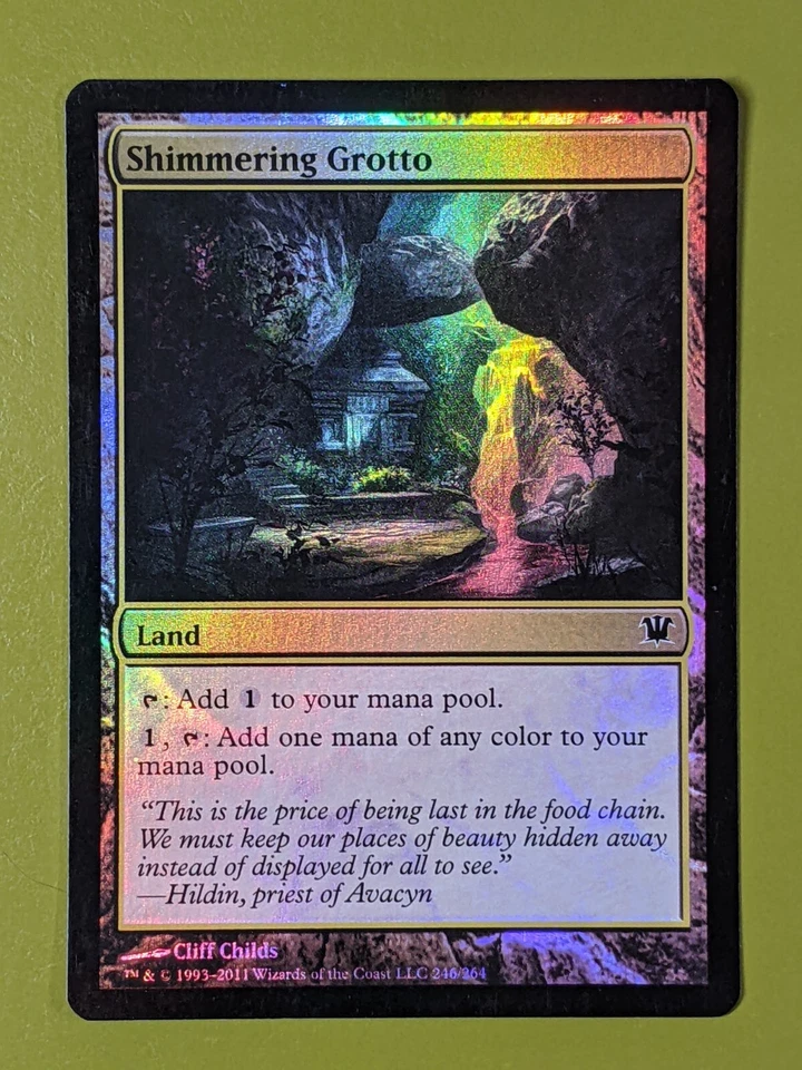 FOIL Shimmering Grotto x1 Innistrad 1x Magic the Gathering MTG - Image 1 of 1