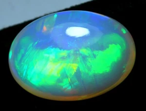 39.20 Ct CERTIFIED 100% NATURAL ETHIOPIAN OPAL BEAUTIFUL MULTI GALAXY FIRE STONE - Picture 1 of 14