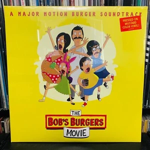 The Bob’s Burgers Movie - A Major Motion Burger Soundtrack Mustard Vinyl LP OST - Picture 1 of 2