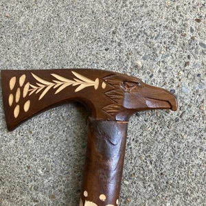 Polish Highlander hand carved walking stick 343/4” - Picture 1 of 12