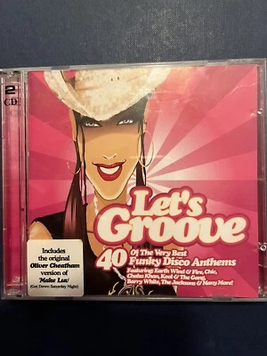 LET’S GROOVE : 40 FUNKIEST DISCO ANTHEMS Used Cd Compilation 70s 80s Soul Dance - Image 1 of 4