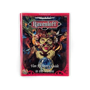 TSR - AD&D - Ravenloft, Van Ichrichten's Guide to the Vistani (CASI NUEVO) 9496 - Imagen 1 de 3