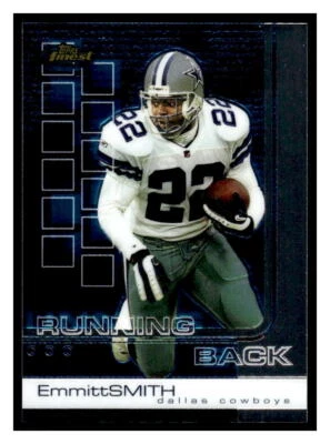 2002 Finest #28 Emmitt Smith - Image 1 of 2