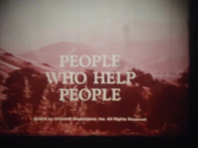 16mm People Who Help People Documentary Film 800' Faded Color 1970's  - Image 1 of 4