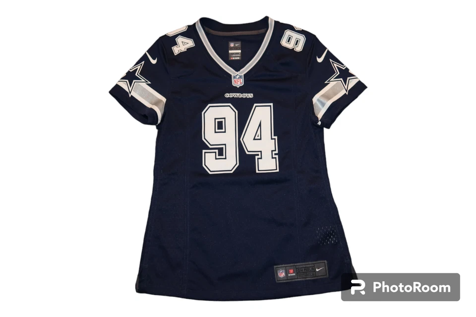 Camiseta de futebol Nike On Field Dallas Cowboys DeMarcus Ware azul feminina tamanho P - Imagem 1 de 4