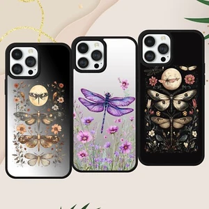 FUNDA DE TELÉFONO POLILLA GÓTICA BRUJA PARA IPHONE SAMSUNG PÍXEL CELESTIAL DRAFONFLY - Imagen 1 de 8