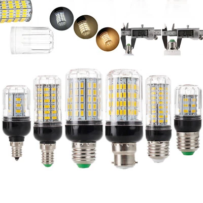 Led Corn Light Bulbs E14 Lamp Replace Halogen Chandelier Lights B22 For Home 12v - Image 1 of 4