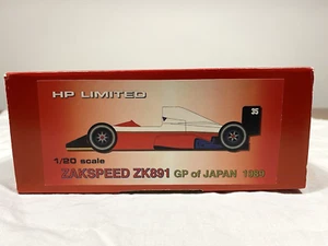 studio 27 1/20 Zakspeed ZK891 F1 1989 Japan GP "HP edition" static kit - Foto 1 di 4