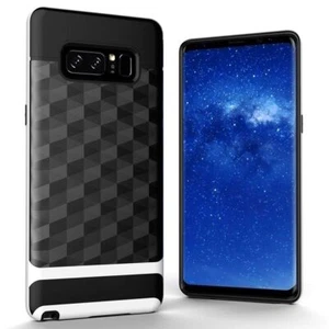 Etui na telefon komórkowy do Samsung Galaxy Note 8 Futerał ochronny Backcover Bumper Case Białe - Zdjęcie 1 z 5