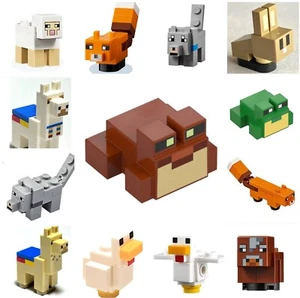 LEGO Minecraft Animals & Mobs – Genuine Minifigure Pets Animal - You Pick - Picture 1 of 66