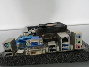 Asus P8H61-I LGA 1155 Intel Mother Board w/Intel i7-2600 3.4GHZ/8GB & Heat/Fan - Picture 1 of 5