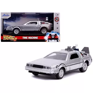 Ritorno al Futuro Parte II DeLorean Time Machine 1:32 Modellino auto pressofuso - Foto 1 di 12