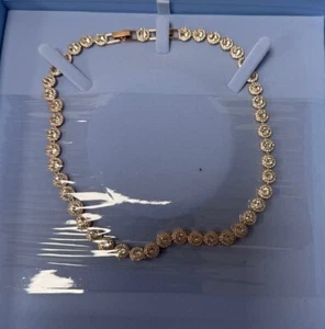 Swarovski Una Angelic Tennis Necklace, Rose Gold, Size 38cm, New - Picture 1 of 4