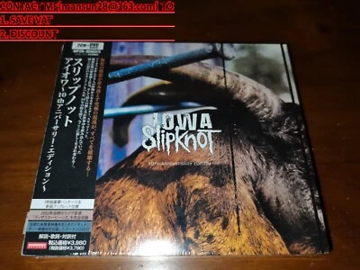 Slipknot / Iowa 10th Anniversary Edition JAPAN 2CD+DVD WPZR-30403/5 NEW!!!! *L - Image 1 of 3