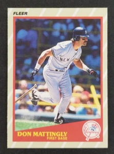 Tarjeta de béisbol Don Mattingly 1989 Fleer #29 (nuevo) - Imagen 1 de 2