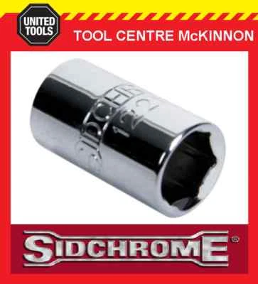 SIDCHROME SOCKETS - 1/4” DRIVE METRIC TORQUEPLUS STANDARD - ALL SIZES AVAILABLE - Image 1 of 2