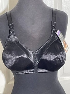 Bali DF3820 Bra Flexible Support Wirefree 38DD Black NWT - Picture 1 of 6