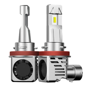 2X H8 AUXITO H11 LED Headlight Kit Bulbs High Beam Low 6500K Xenon White M3 - Picture 1 of 9