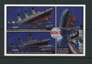 Great Britain GB Dalkeith's Titanic Postcard Last Three Minutes - Picture 1 of 1